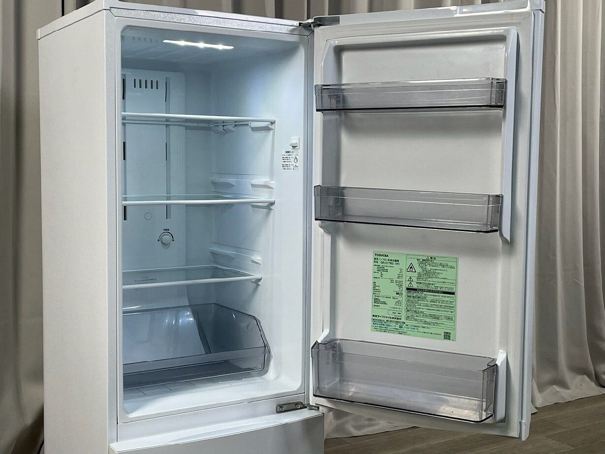 XD51 東芝 170L 2ドア 冷凍 冷蔵庫 GR-U17BS 2022年製 / 神奈川県秦野