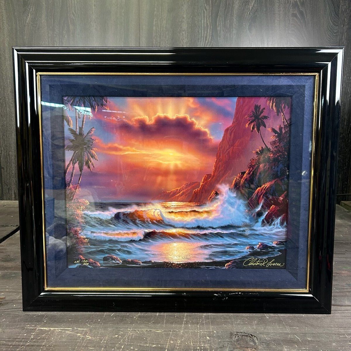 F0922 ラッセン ザ ニューデイ(S) ED/No. CRL. 187/250 真作保証