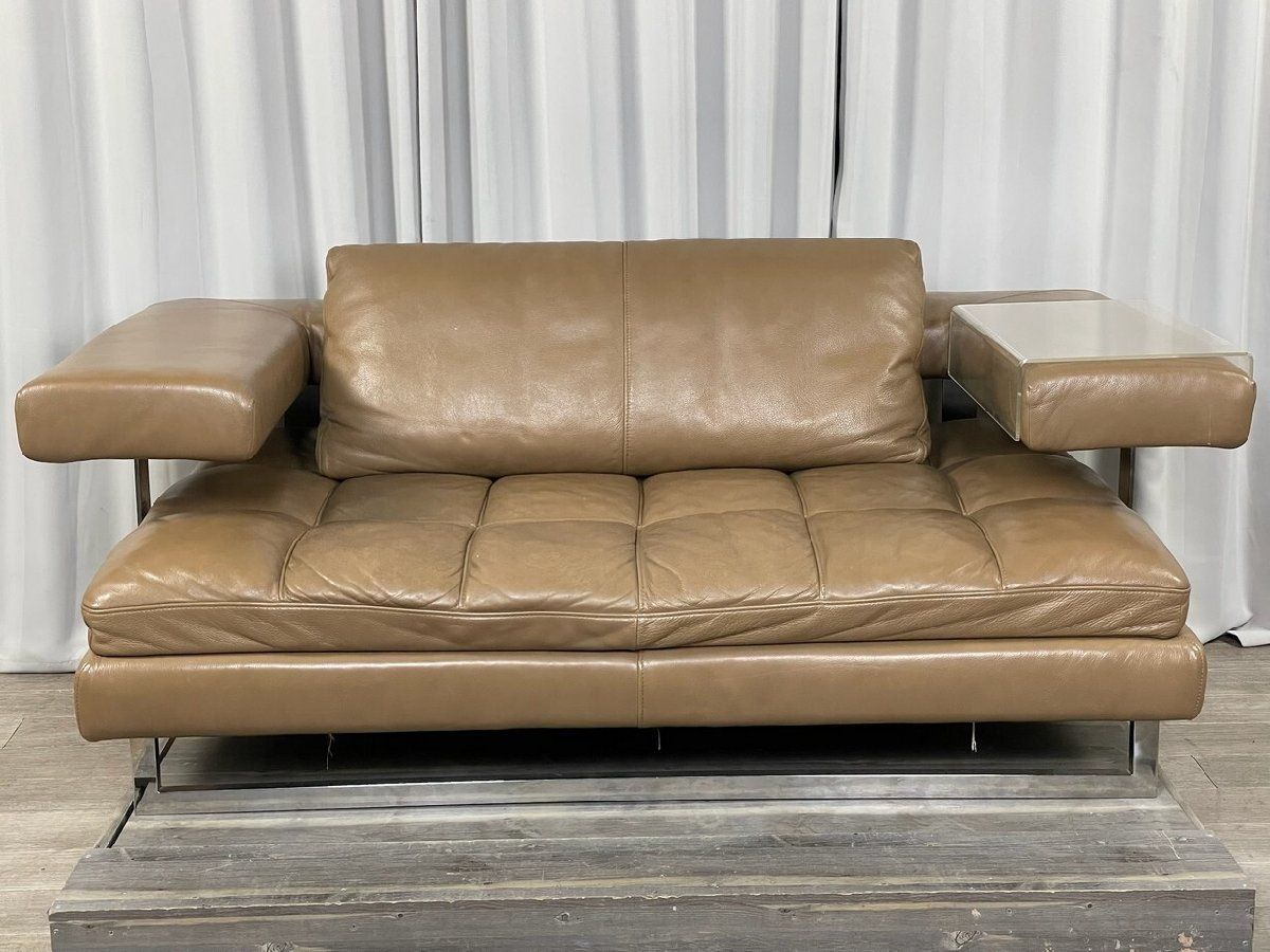 3397 ケルビン ジョルマーニ 本革 2人掛け ソファ / KELVIN GIORMANI