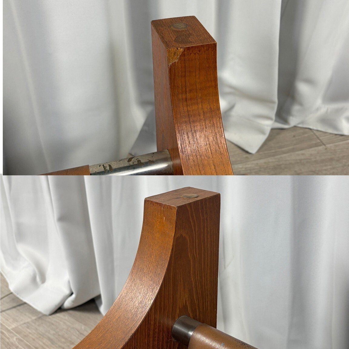 XD46 センター テーブル ガラス天板 ミッドセンチュリー