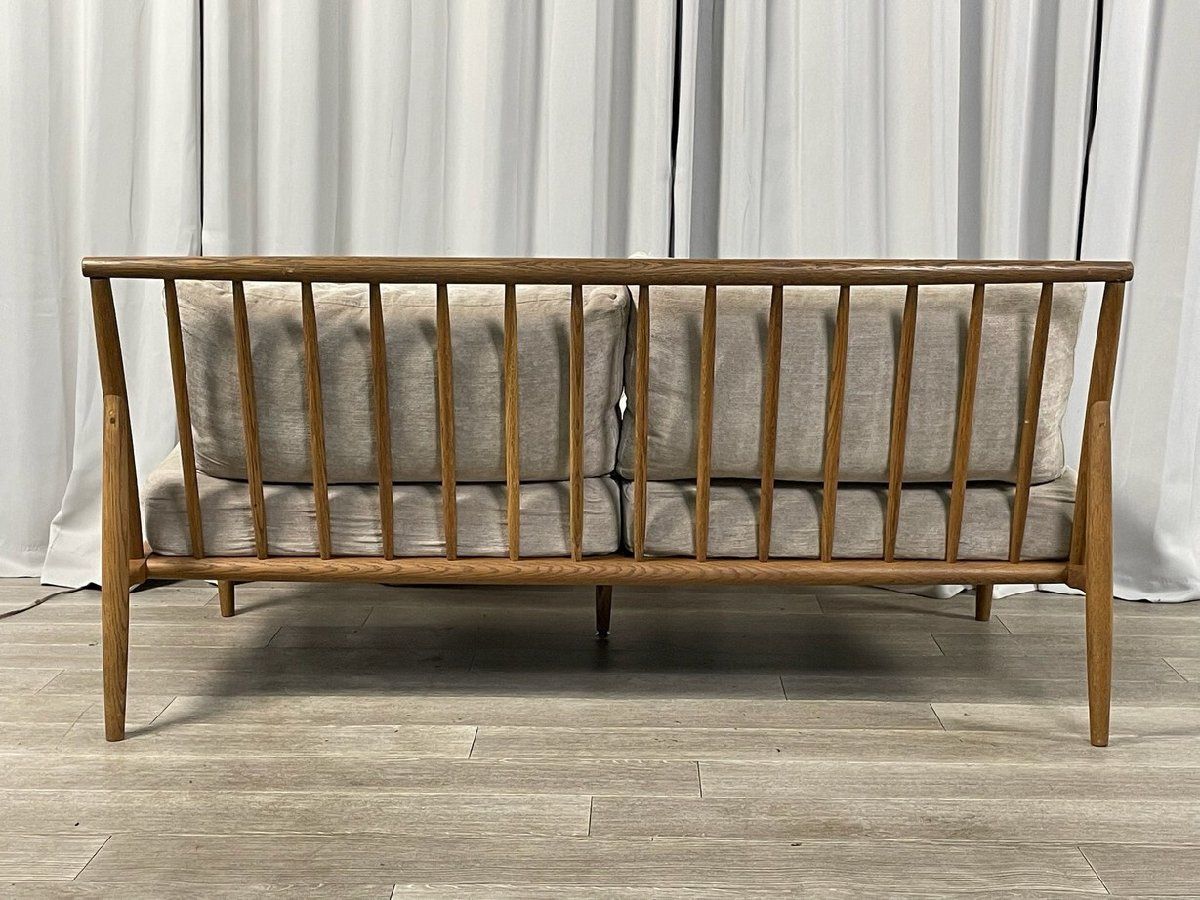 GV28 モモナチュラル オーク材 2人掛け ソファ / 2P ラブ Momo Natural