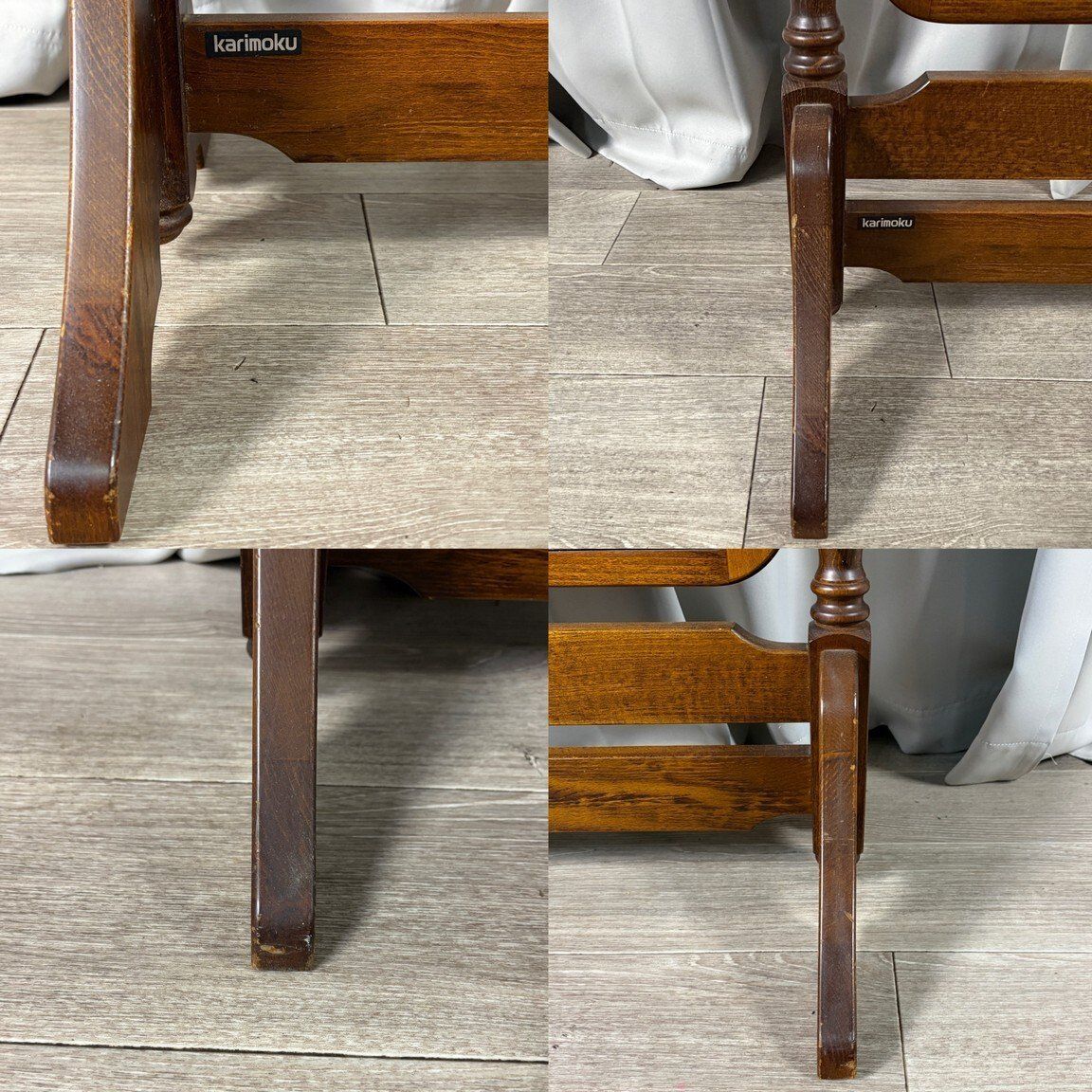 3284 カリモク コロニアル 姿見 鏡 スタンドミラー / karimoku