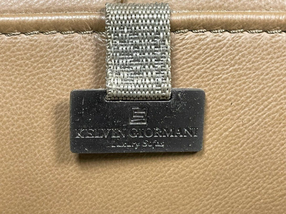 KELVIN GIORMANI ケルビン 2人掛けソファー 美品 ブラック ソファ