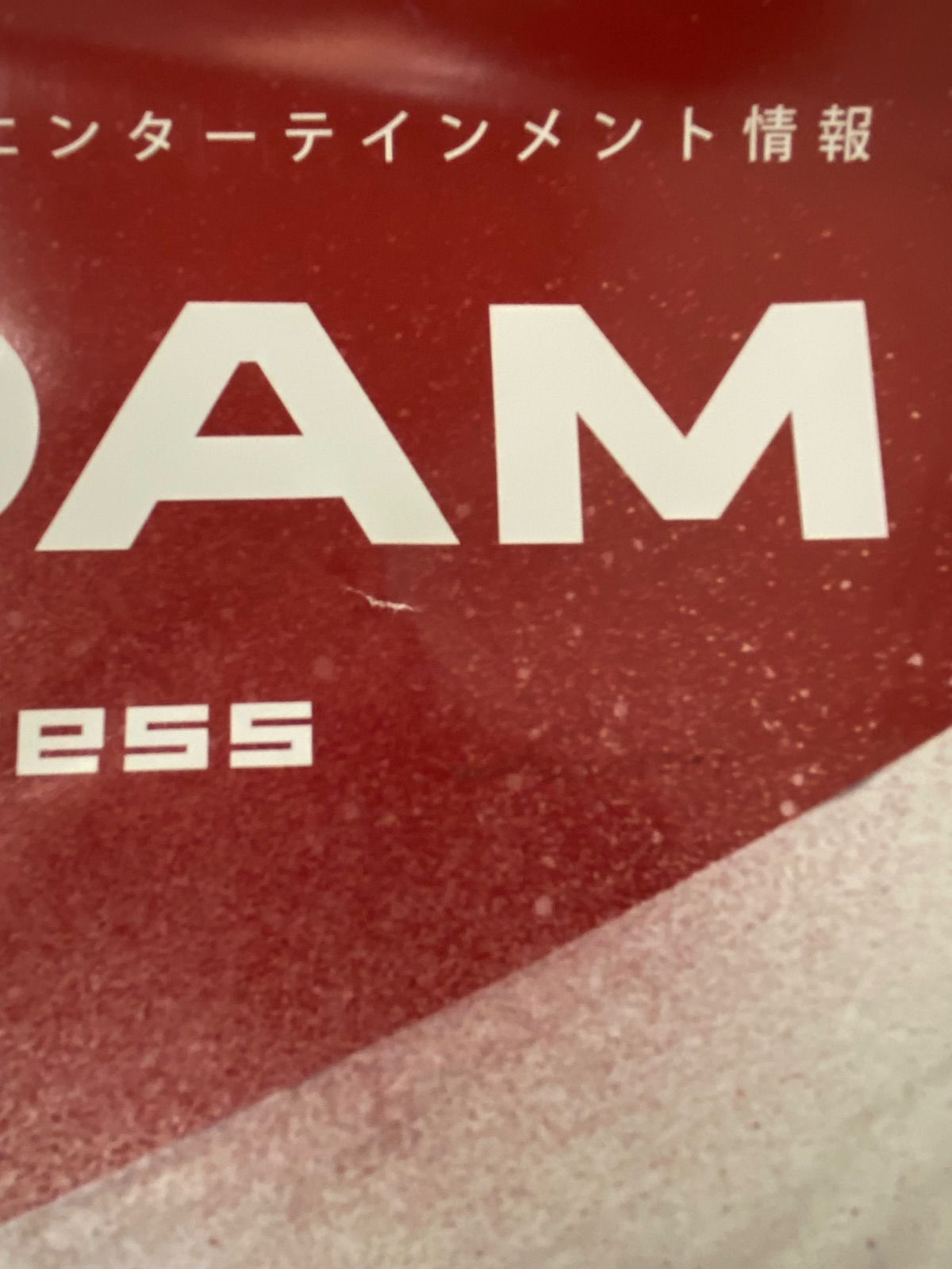 レア 非売品 長渕剛 ポスター DAM 店頭用ポスター 2015年 26WK0051