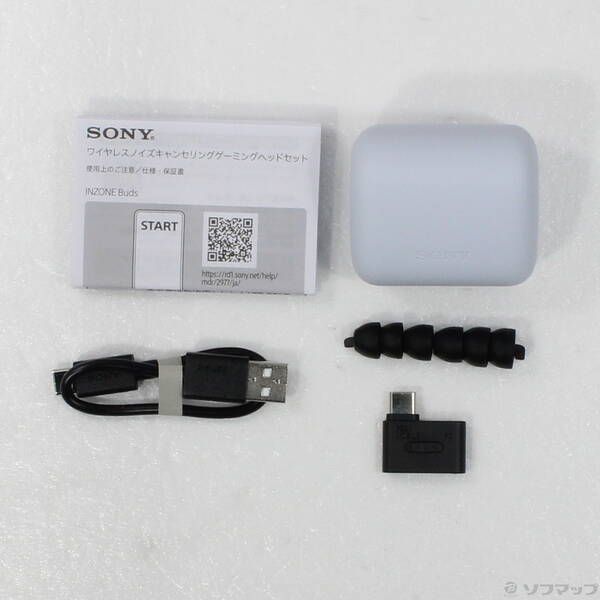 中古品〕 INZONE Buds WF-G700NWZ ホワイト【348】 - メルカリ
