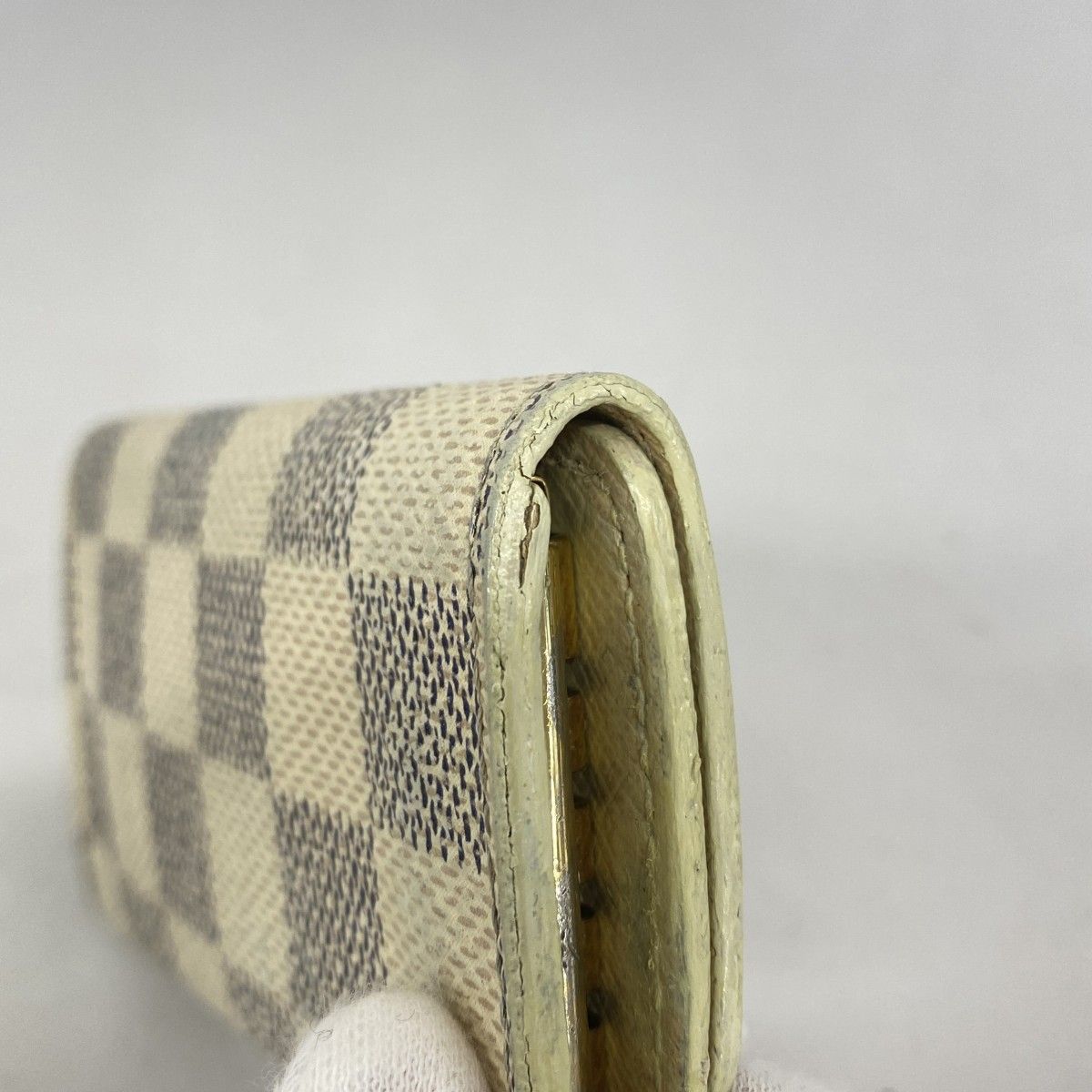 新品同様　ルイヴィトン　キーケース　ダミエ　アズール　白　ミュルティクレ　正規品 LOUIS VUITTON - ◇ルイヴィトン◇ ダミエ・アズール / ミュルティクレ