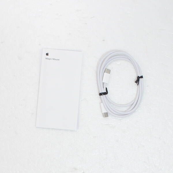 中古品〕 Magic Mouse (USB-C) ホワイト (Multi-Touch対応) MXK53ZA／A