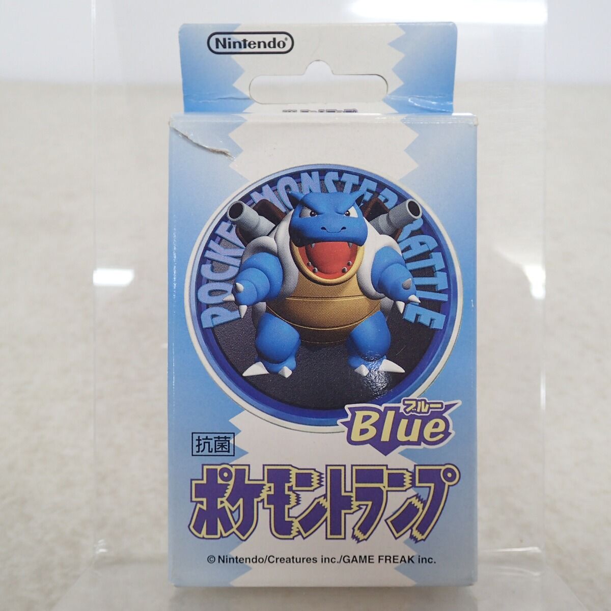 ポケモントランプ Blue カメックス　青　初期　任天堂 ポケットモンスター】カメックス 青 トランプ 【公式通販】