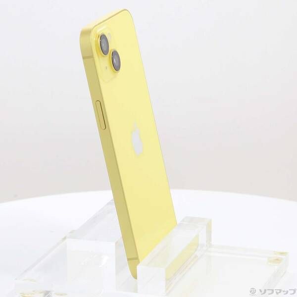 中古品〕 iPhone14 Plus 128GB イエロー MR603J／A SIMフリー【377