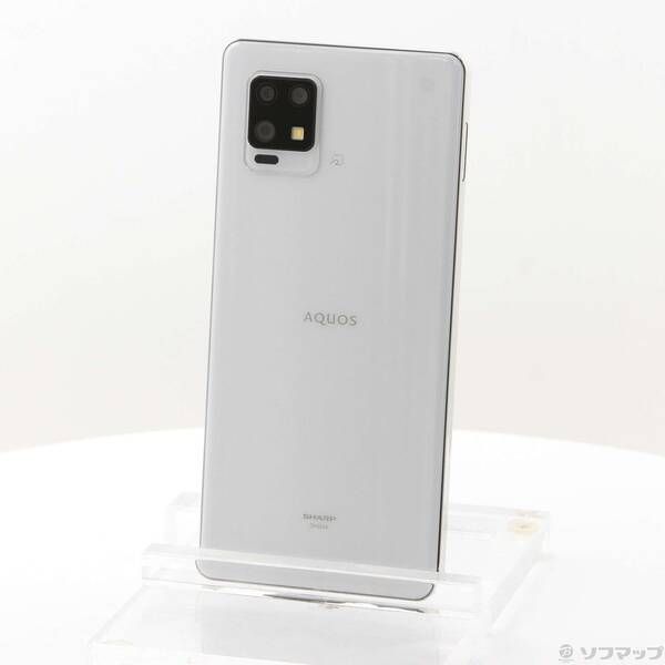中古品〕 AQUOS zero6 128GB ホワイト SHG04 au SIMフリー【276