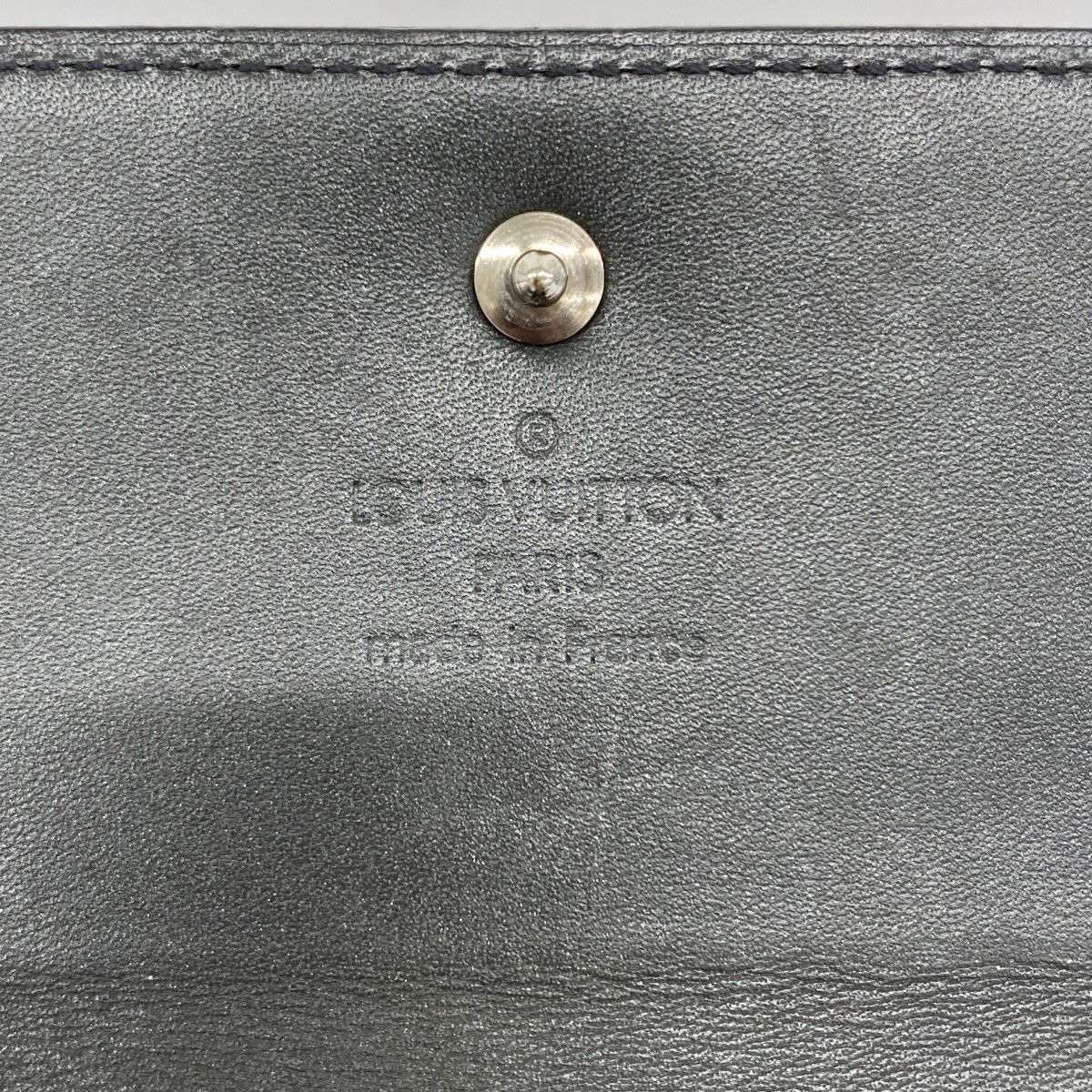 6ac2723】ルイヴィトン 三つ折り財布 モノグラム・マット ポルトモネ