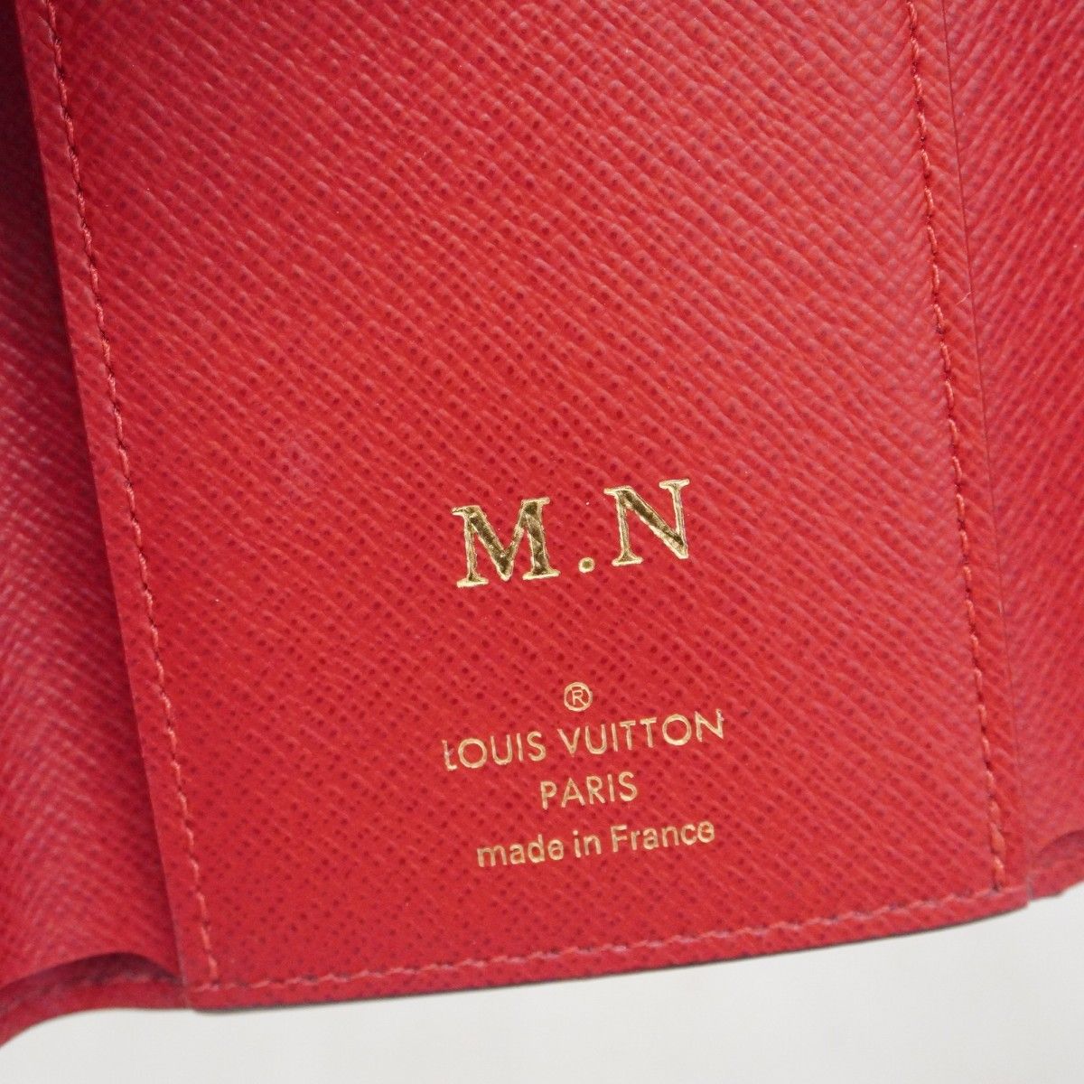 6ac2744-k】ルイヴィトン 三つ折り財布 ダミエ ポルトフォイユ