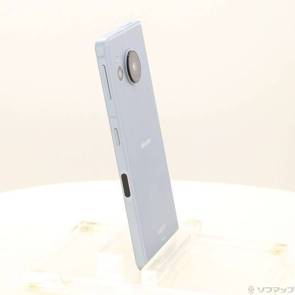 中古品〕 AQUOS sense7 128GB ブルー SH-53C docomo SIMフリー【276