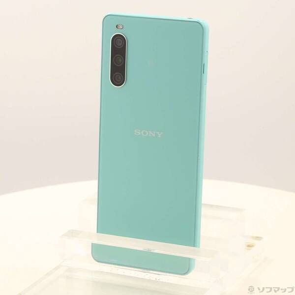 中古品〕 Xperia 10 IV 128GB ミント A202SO Softbank SIMフリー【276