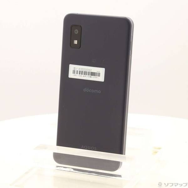 中古品〕 AQUOS wish3 64GB ブラック SH-53D docomo SIMフリー【352