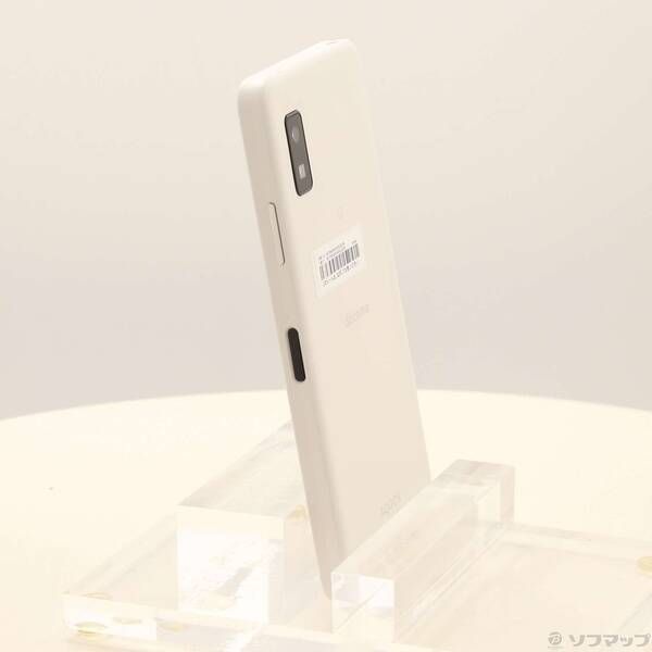 中古品〕 AQUOS wish3 64GB ホワイト SH-53D docomo SIMフリー【352