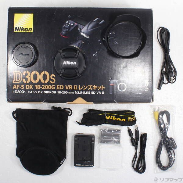 中古品〕 Nikon D300S AF-S 18-200 VRIIレンズキット【348】 - メルカリ