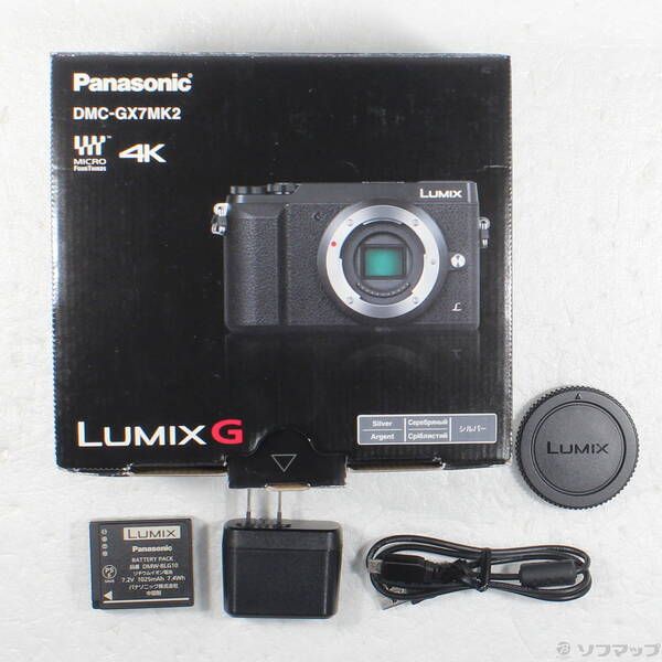 中古品〕 LUMIX DMC-GX7MK2 ボディ シルバー【262】 - メルカリ