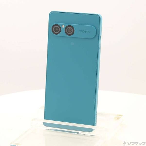 中古品〕 Xperia 10 VII 128GB ターコイズ SO-52F docomo SIMフリー