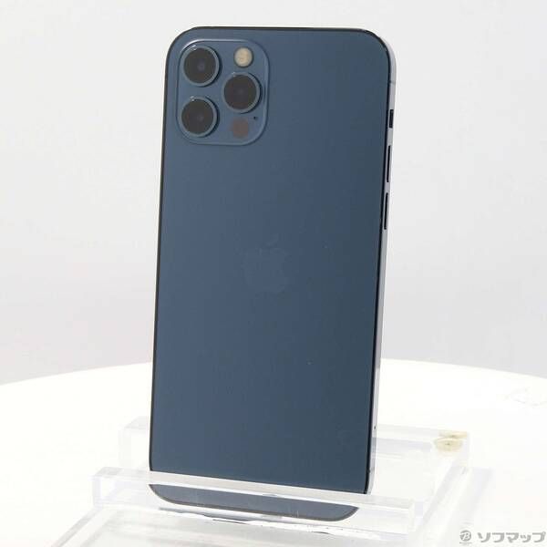 中古品〕 iPhone12 Pro 128GB パシフィックブルー MGM83J／A SIMフリー