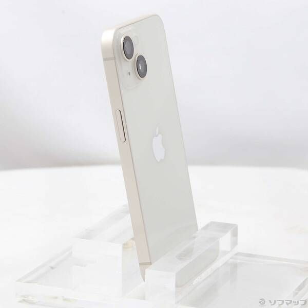 中古品〕 iPhone14 128GB スターライト MPUQ3J／A SIMフリー【198