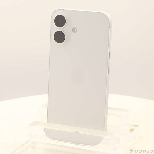 中古品〕 iPhone16 256GB ホワイト MYDX3J／A SIMフリー【305】 - メルカリ