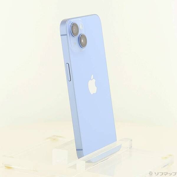 専用中古　iPhone14 128GB ブルーMPVJ3J SIMフリー　ヒビ有 中古品〕 iPhone14 128GB ブルー MPVJ3J／A SIMフリー【198】 - メルカリ