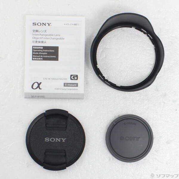中古品〕 E PZ 18-105mm F4 G OSS SELP18105G Eレンズ【276】 - メルカリ