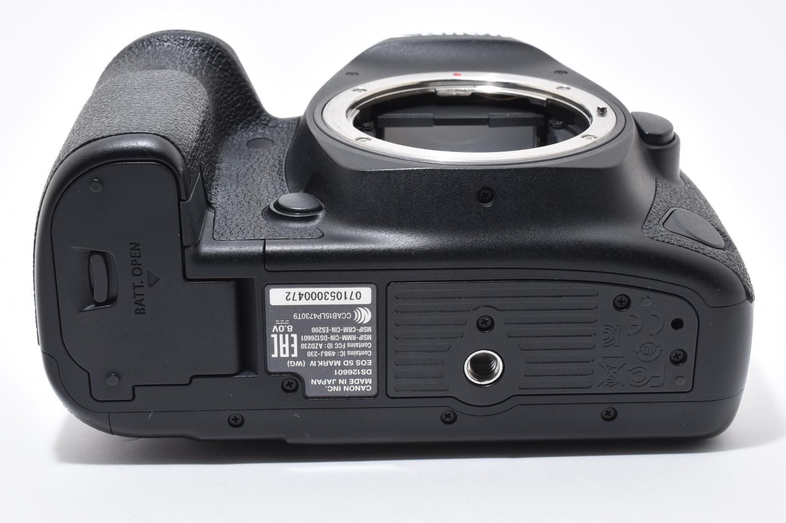 Canon EOS 5D Mark IV ボディ【良品】シャッター回数63,577回 #2724548