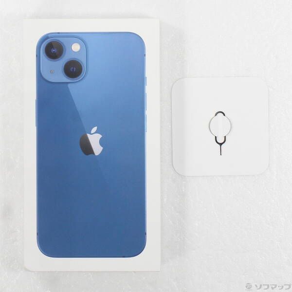 中古品〕 iPhone13 512GB ブルー MLNT3J／A SIMフリー【305】 - メルカリ