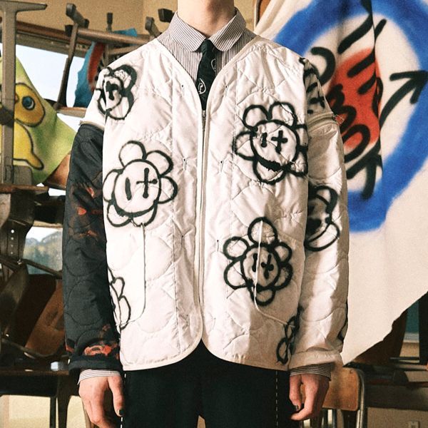 amok アモク 24AW 日本製 GUERNIKA QUILTING BLOUSON ゲルニカ 