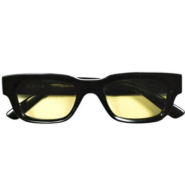 AKILA アキラ Zed Sunglasses スクエアサングラス 1925 01 78 BLACK
