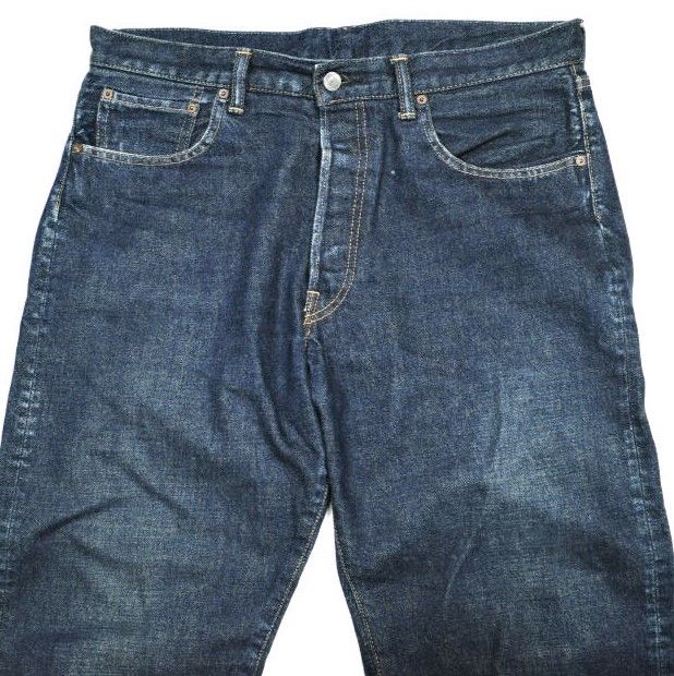 A.PRESSE アプレッセ 23SS 日本製 Washed Denim Pants E ウォッシュド