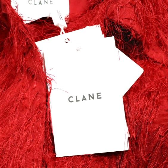 新品 CLANE クラネ 24SS FRINGE SHORT JACKET フリンジショート 