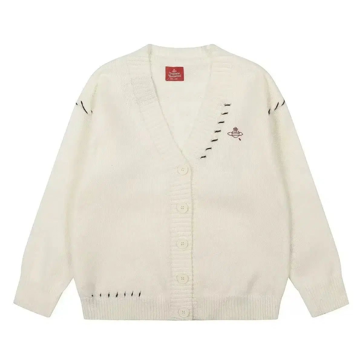 VIVIENNE WESTWOOD レディース カーディガン Vネック オーバーサイズ