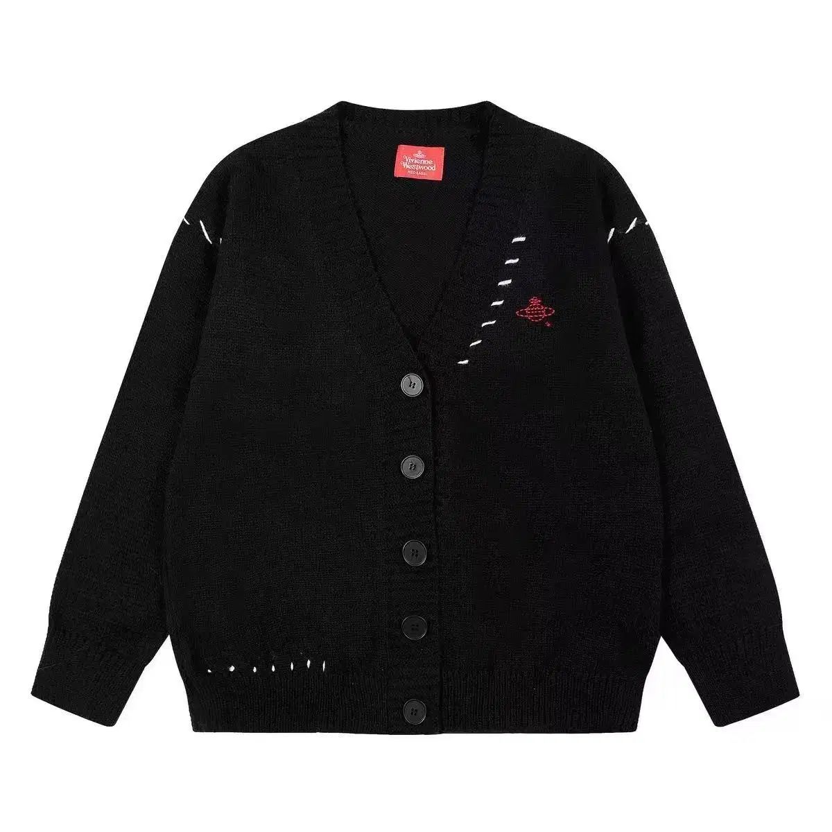 VIVIENNE WESTWOOD レディース カーディガン Vネック オーバーサイズ