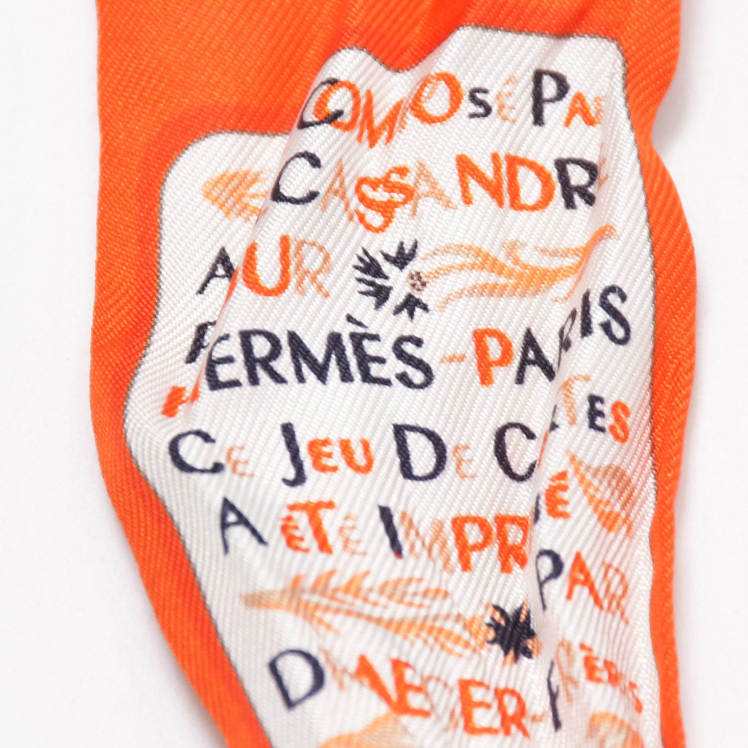 【美品】HERMES エルメス ジュドーカルト トランプ柄 ツイリー 箱付き 美品】HERMES エルメス ジュドーカルト トランプ柄 ツイリ