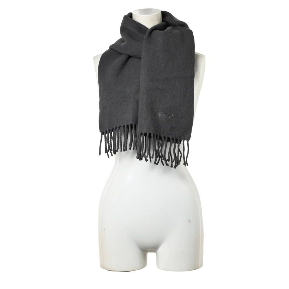 【ヴィンテージ】FENDI マフラー 中古・古着通販】FENDI (フェンディ) マフラー ブラウン｜ブランド