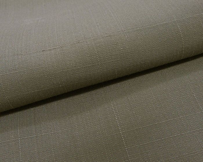 紬 正絹 無地調 鼠色 身丈150.5cm 裄丈64.5cm 一つ紋 中古 リサイクル