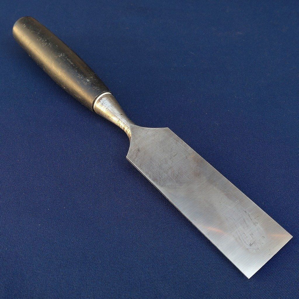 突き鑿 BRICOCENTER 平鑿 37㎜ 全長約275㎜ のみ ノミ 大工道具 工具