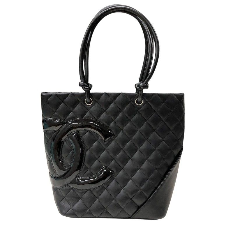 シャネル CHANEL カンボンライントート ミディアム A25166 ブラック