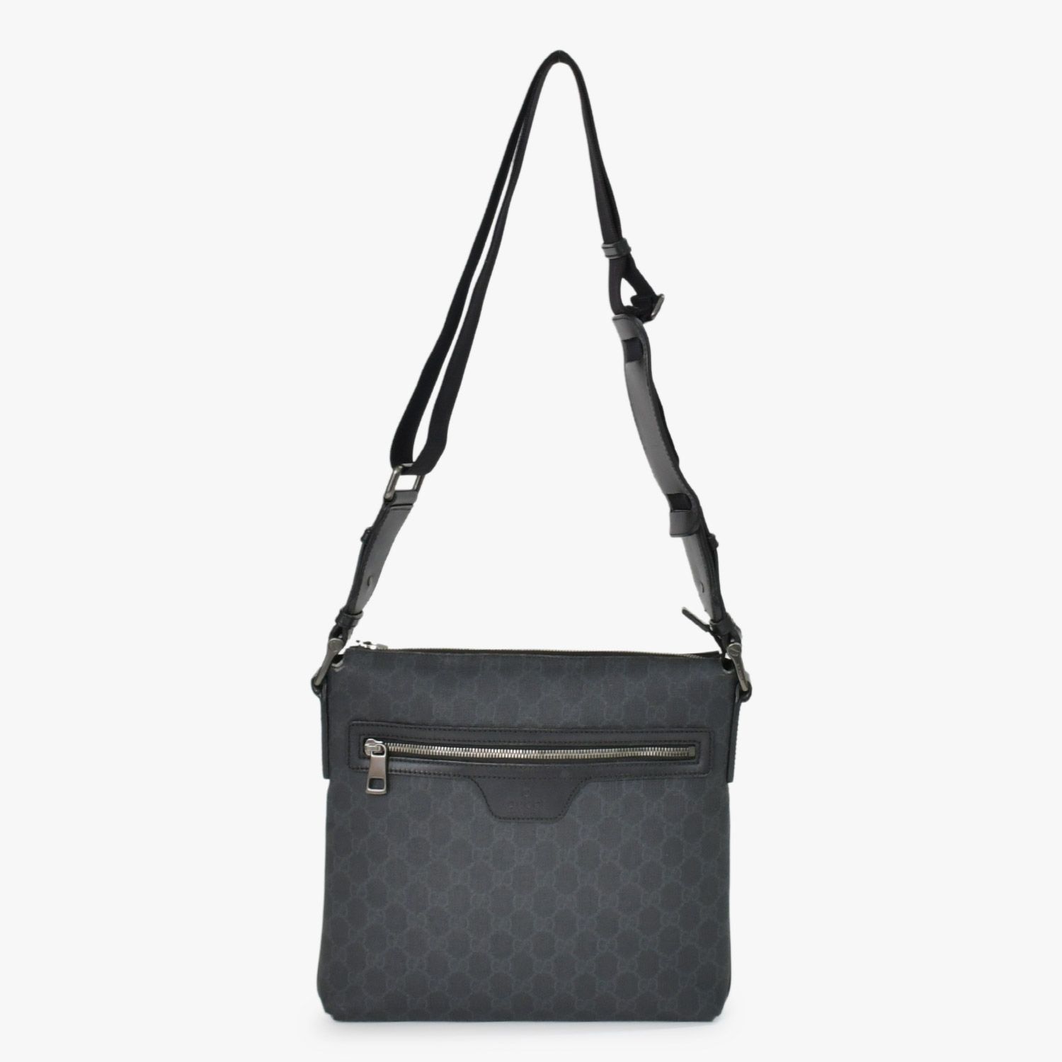 極美品 GUCCI グッチ GGスプリーム ショルダーバッグ 322279 ブラック