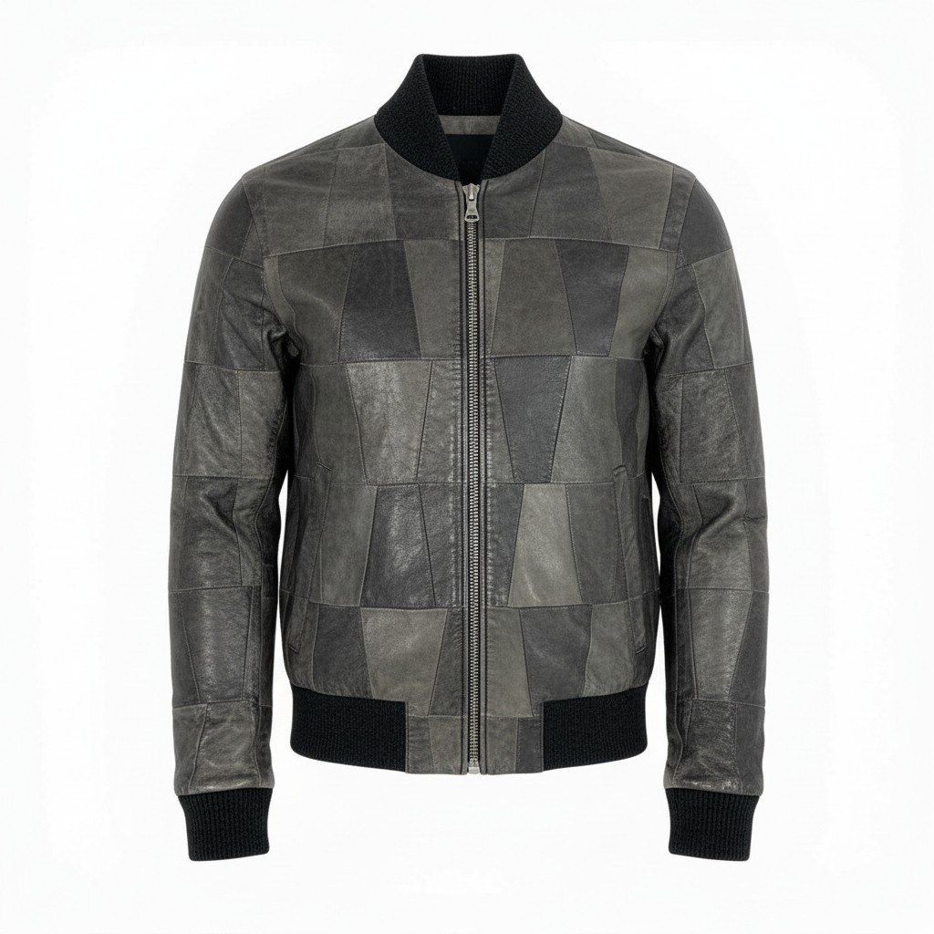 37a19 DOLCE&GABANA D&G ドルチェ＆ガッバーナ パッチワーク レザー