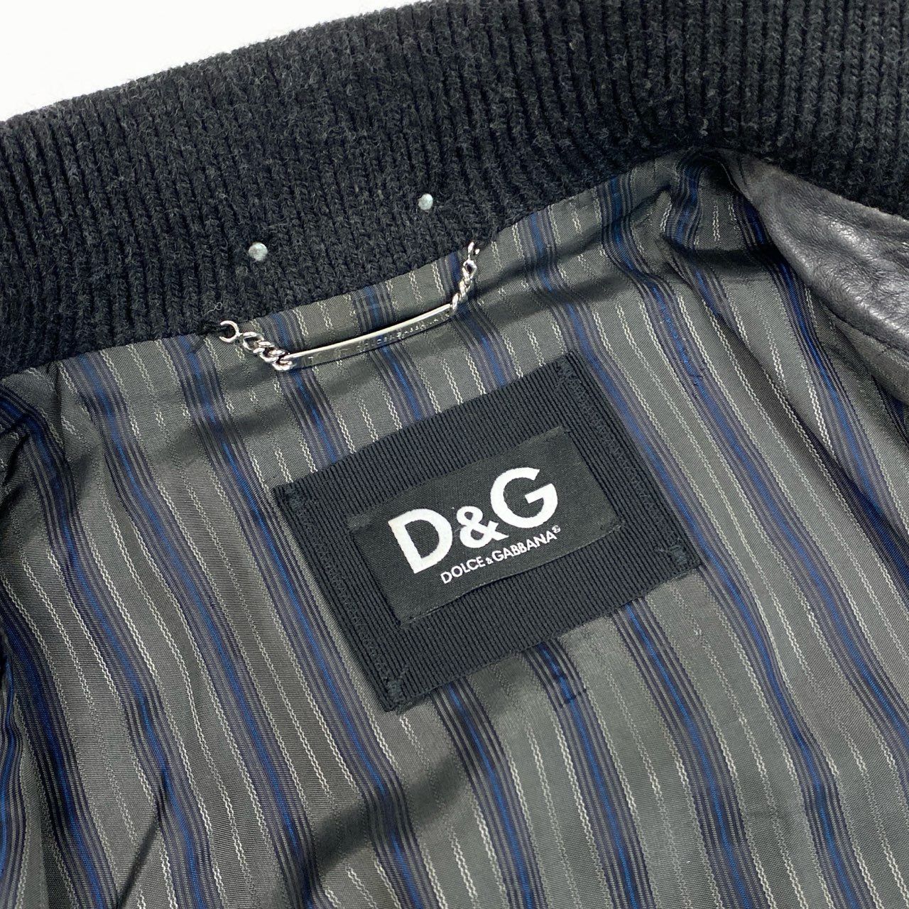 37a19 DOLCE&GABANA D&G ドルチェ＆ガッバーナ パッチワーク レザー