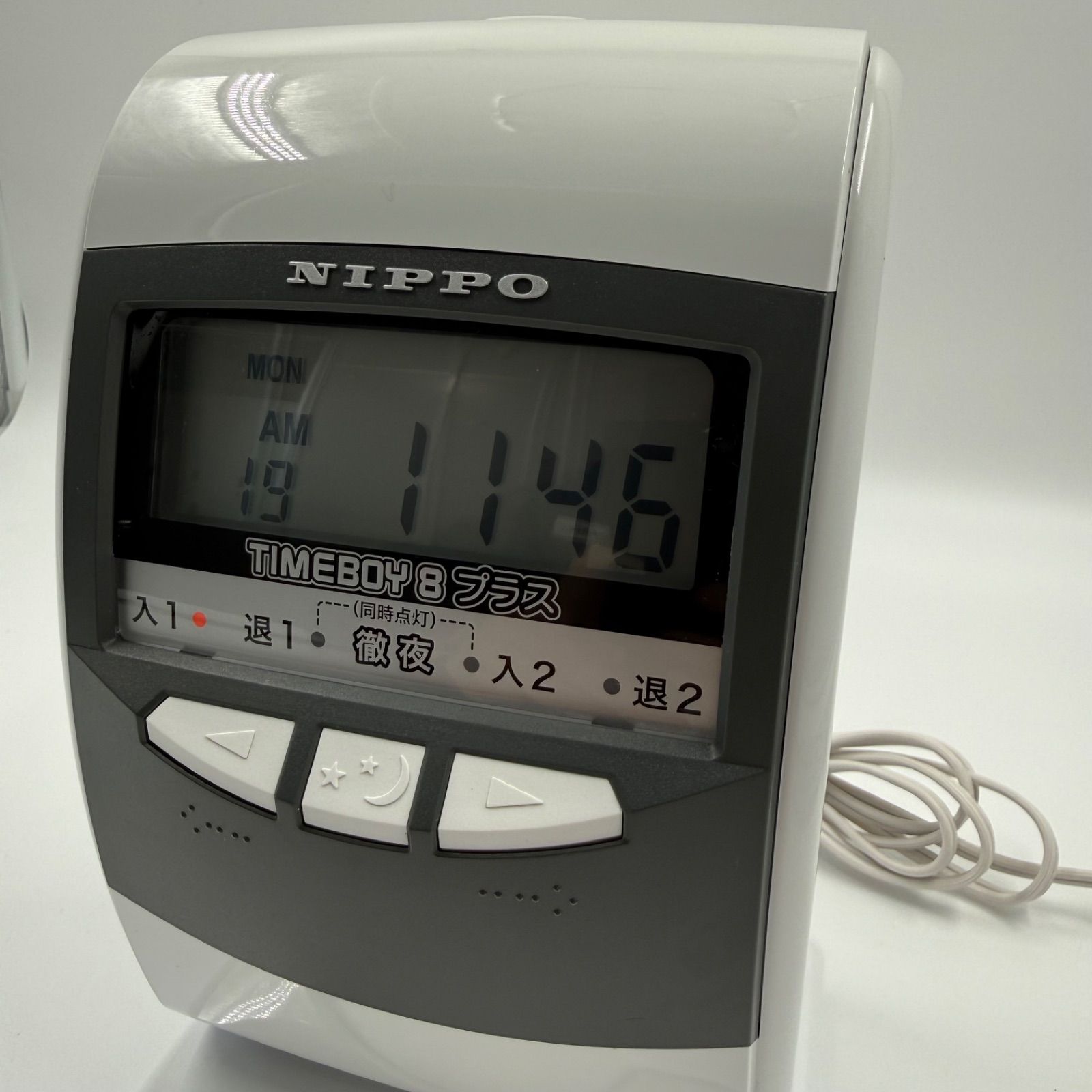 美品✨使用感なし】ニッポー 電子タイムレコーダー タイムボーイ8