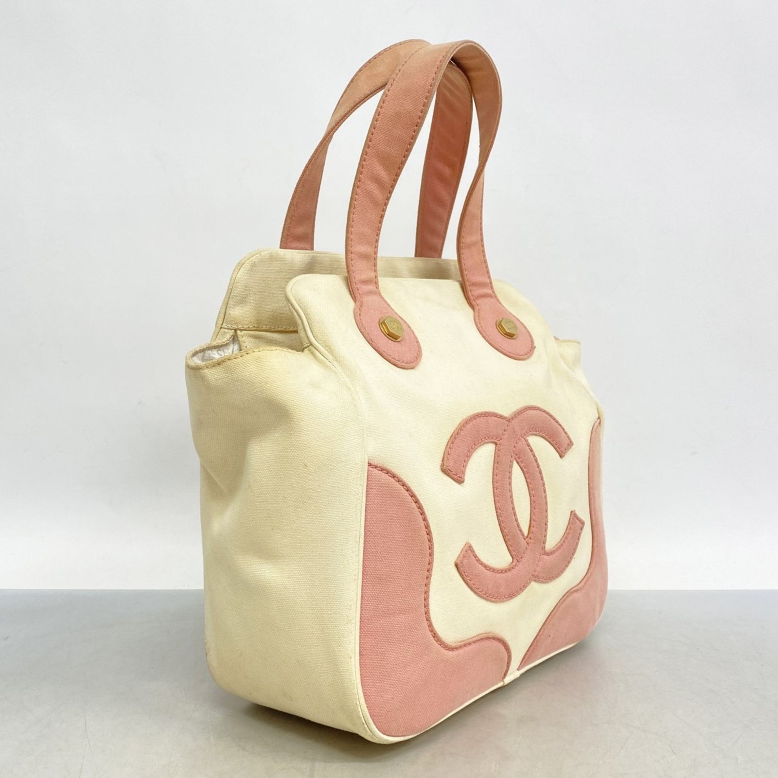 シャネル(Chanel) シャネル トートバッグ マシュマロ ココマーク 