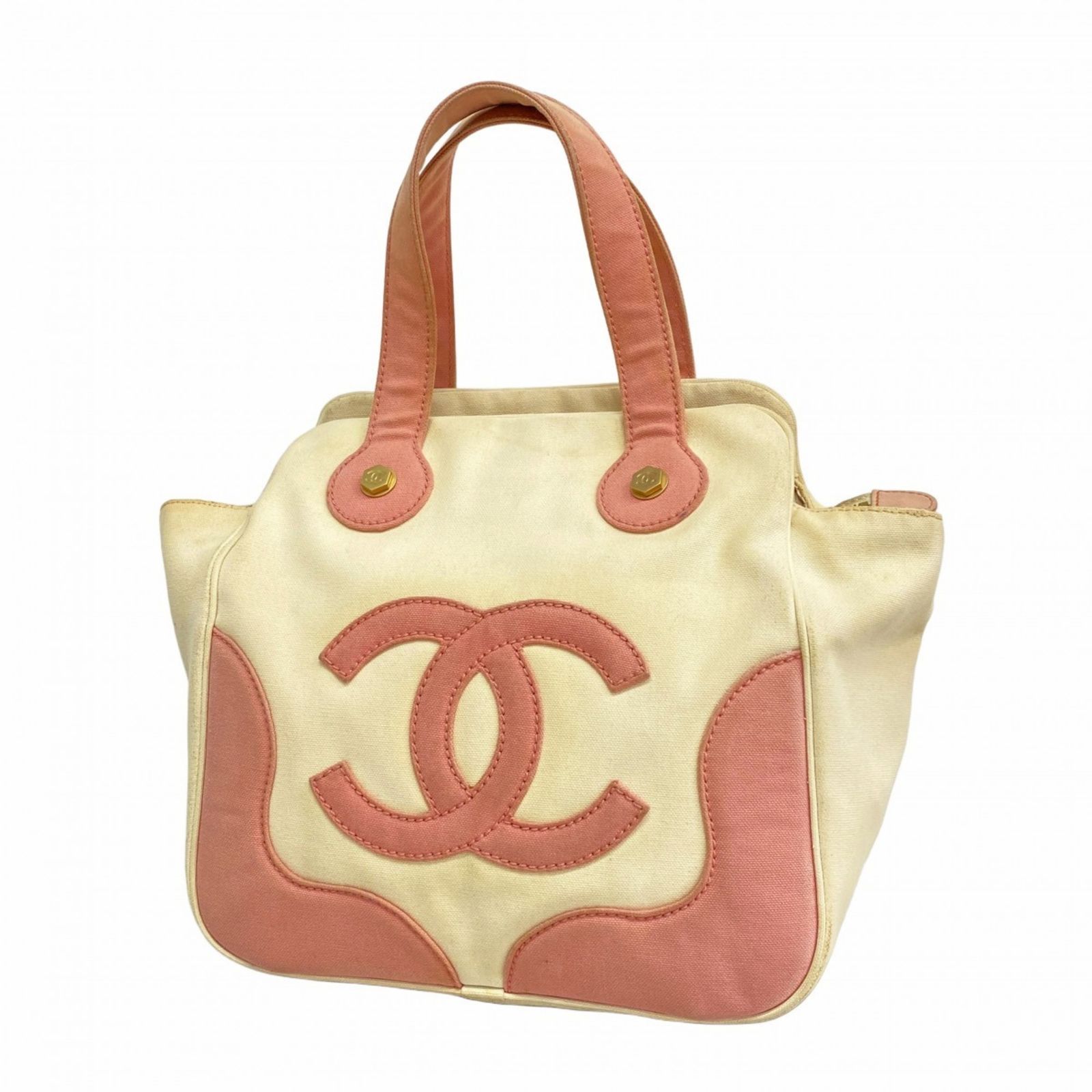 シャネル(Chanel) シャネル トートバッグ マシュマロ ココマーク 