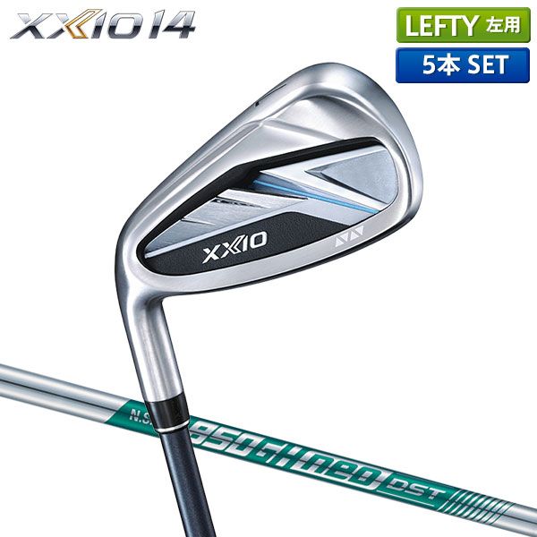 レフティー/左用 ダンロップ ゼクシオ14 アイアンセット 5本組(6-P