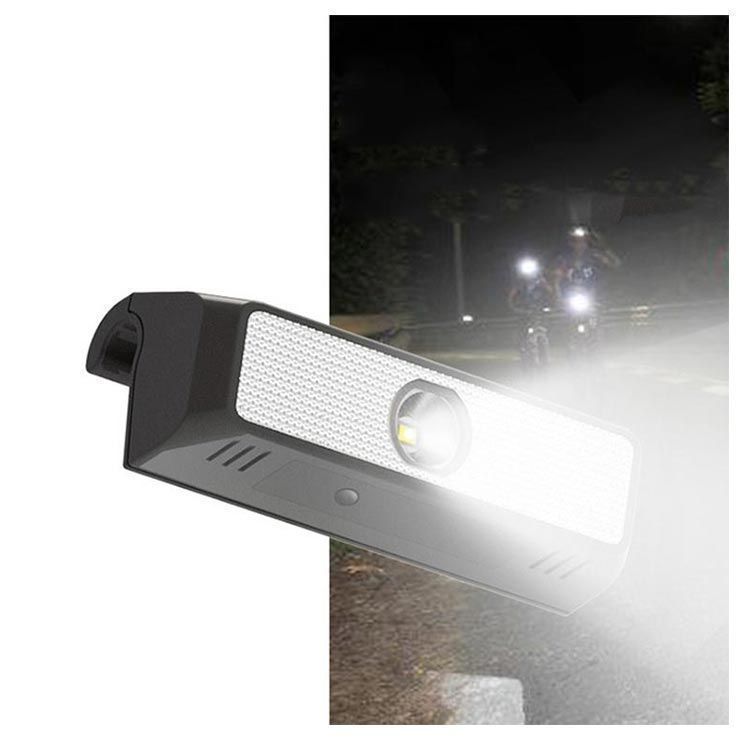 【新品?未使用】 自転車ライト 自転車ヘッドライト ソーラー充電 IPX6防水 自動点灯 LEDライト サイクリングライト 通勤通学 キャンプ 登山
