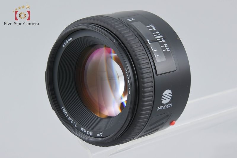MINOLTA ミノルタ 【】MINOLTA ミノルタ AF 50mm f/1.4 New 単焦点